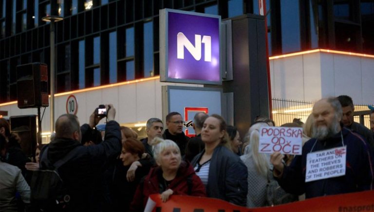 A Corporate Battle in London Threatens the Last Independent News Outlets in Serbia