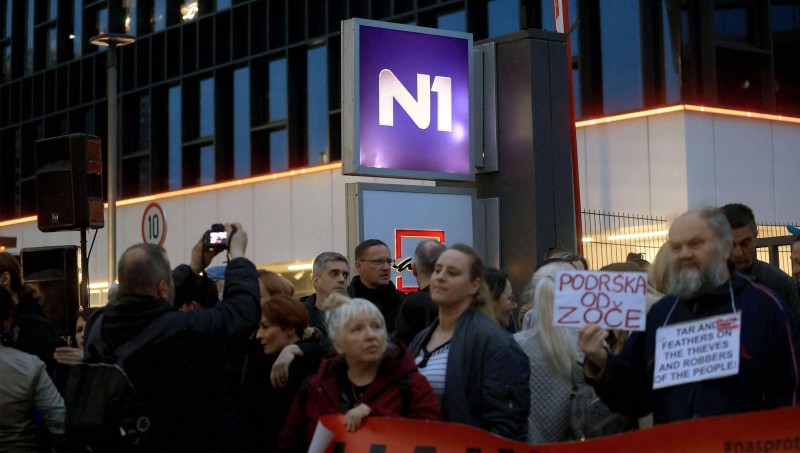 A Corporate Battle in London Threatens the Last Independent News Outlets in Serbia