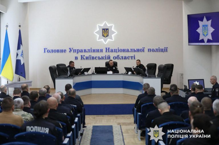Голова Національної поліції України Іван Вигівський представив нового очільника поліції Київщини Андрія Рубеля