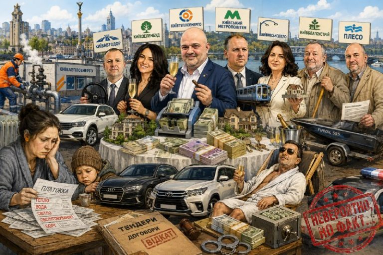Коммунальная элита Киева: миллионы директоров, убытки предприятий и жизнь в др...