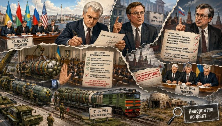 Лиссабон, Москва и ядерное разоружение: как Украина потеряла третий ядерный ар...