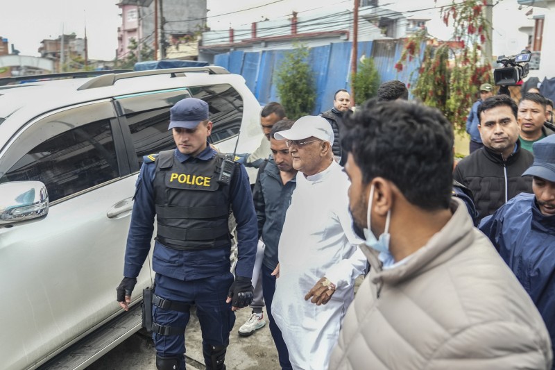 Nepal Rights Body Urges Charges Against Ex-PM Over Gen Z Protest Deaths