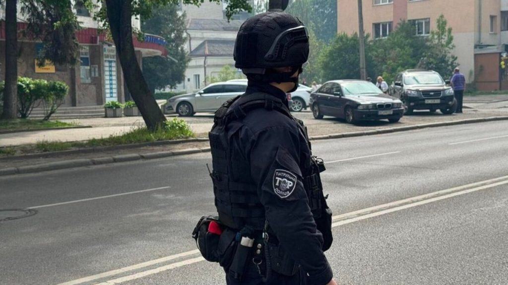 Поліція перекрила вулиці й мости під час обстрілу Луцька 13 травня