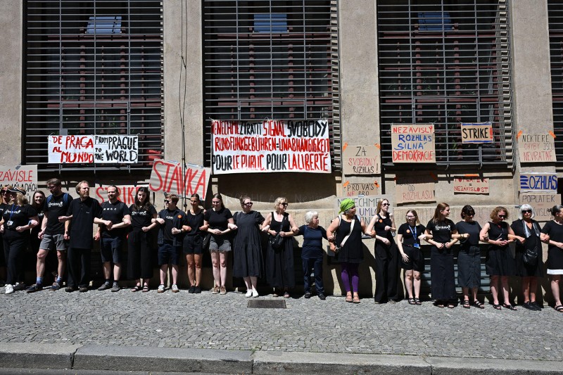 Journalists and Activists Rebel as Czech Government Targets Public Media Funding