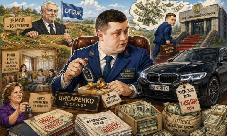 Александр Цисаренко — прокурор-коррупционер в ОГП: 16 гектаров, квартира отца и B...