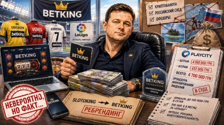 Betking Павла Журило: ребрендинг Slotoking, российский след, криптовалюта, футбол и мил...