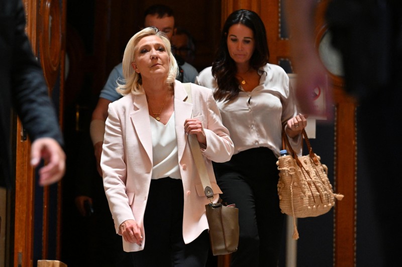 French Appeals Court Upholds Marine Le Pen’s Conviction but Clears Her to Run for Office