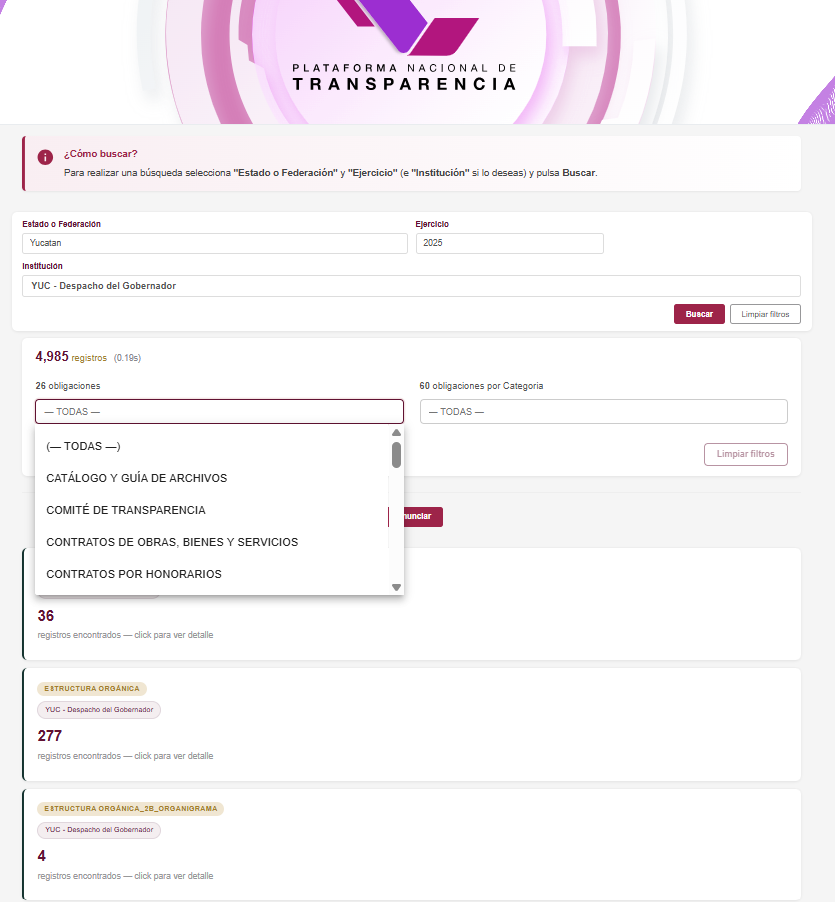 La nueva PNT:  encontrar la información pública se vuelve más difícil.