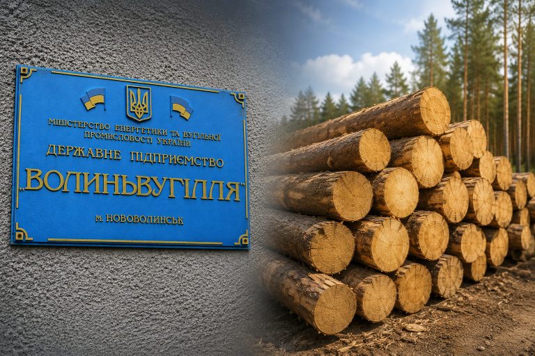 «Волиньвугілля» закупило у харківської фірми деревину на понад 31 мільйон гривень